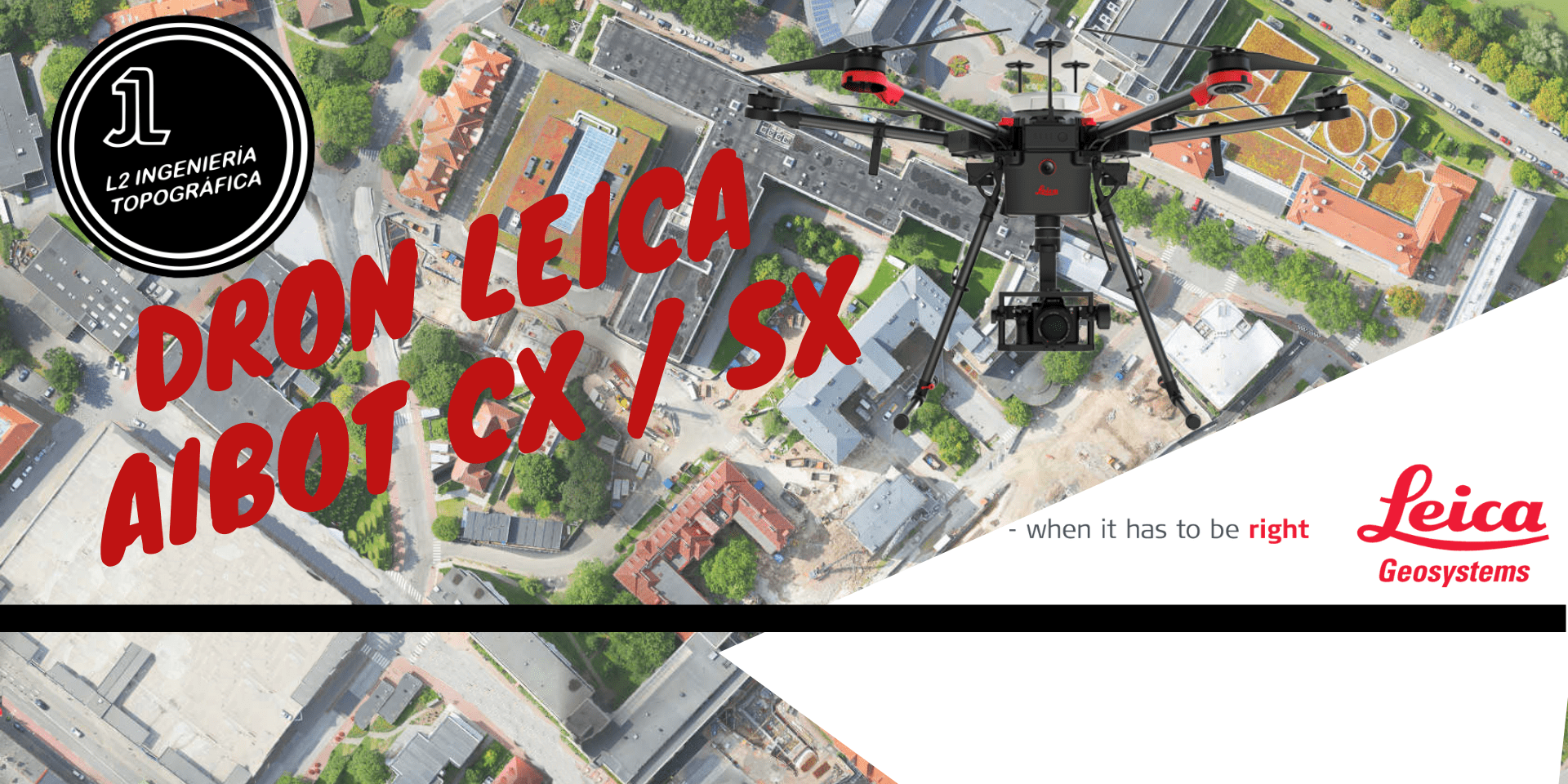 Dron Leica CX / SX